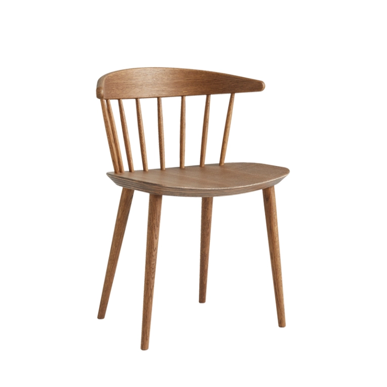 Chaise J104 Chêne huilé foncé  HAY