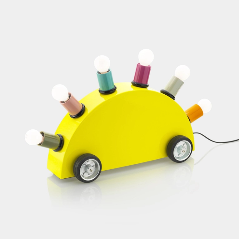 Lampe à poser SUPER Jaune MEMPHIS MILANO