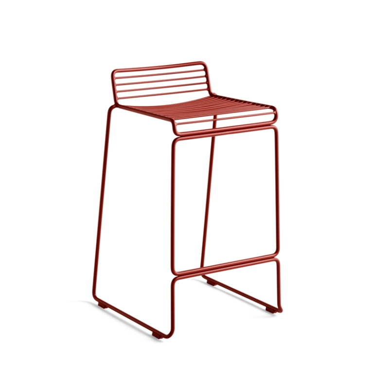 Tabouret haut HEE BARSTOOL H 65 Rouille HAY