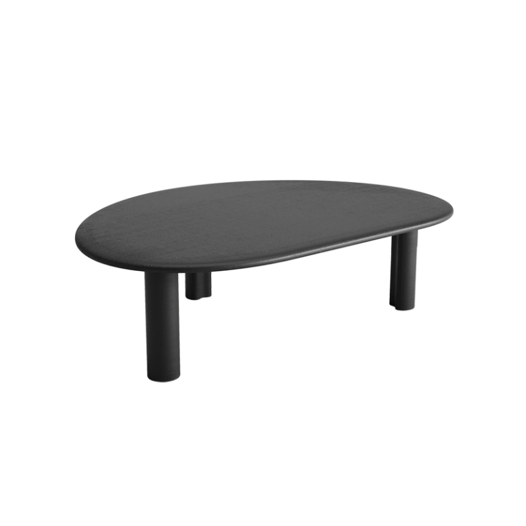 Table basse GHIA L 105 3 pieds Chêne noir ARPER