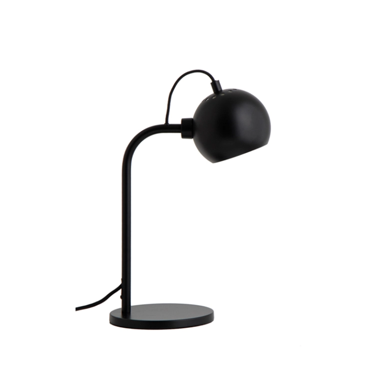 Lampe à poser BALL SINGLE Noir mat FRANDSEN