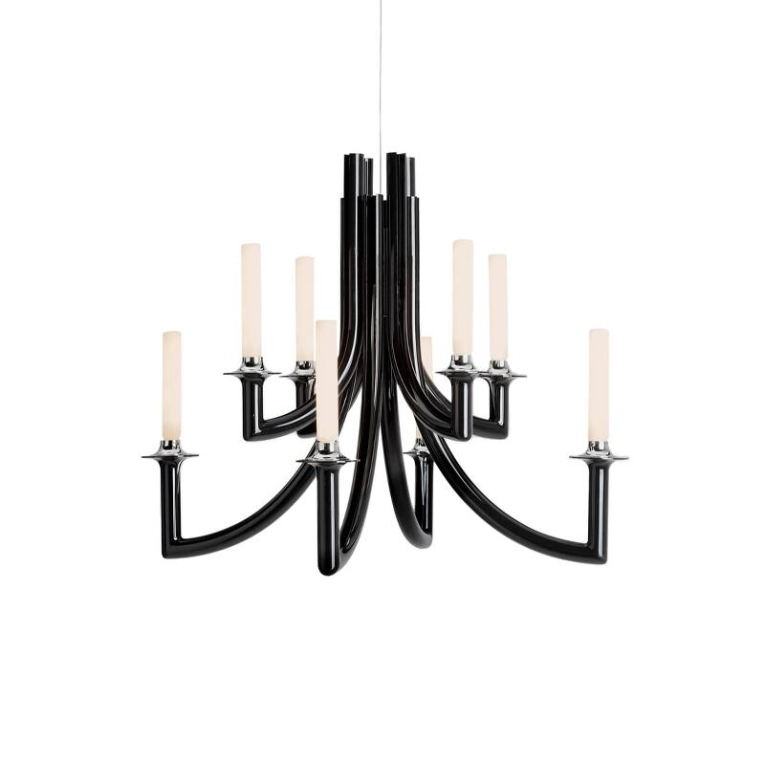 Suspension KHAN Noir KARTELL
