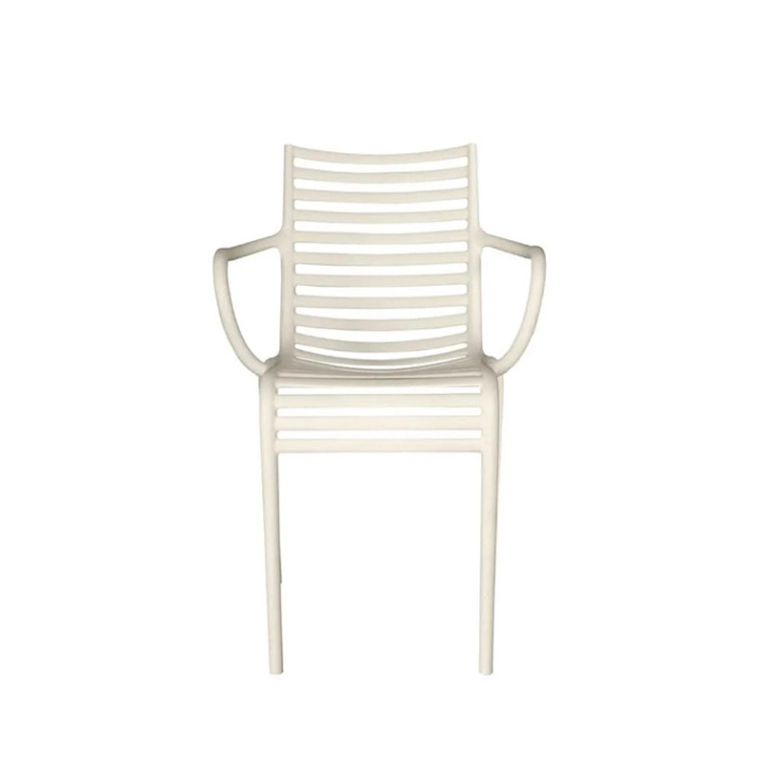 Chaise PIP-e avec accoudoirs Blanc DRIADE