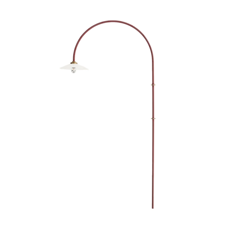 Applique HANGING LAMP N°2 Rouge foncé VALERIE OBJECTS
