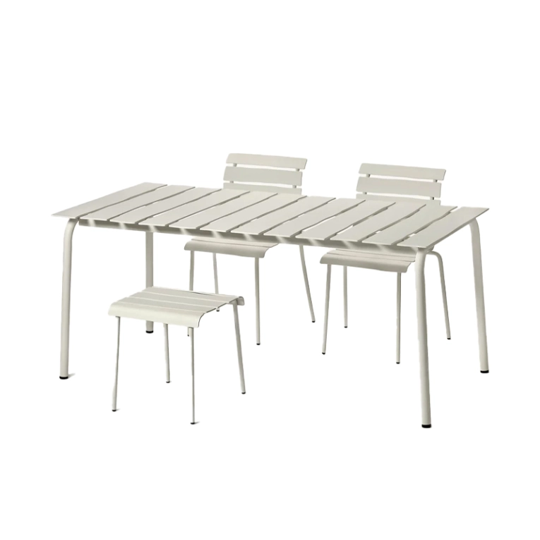 Table extérieur Table ALIGNED L Blanc VALERIE OBJECTS