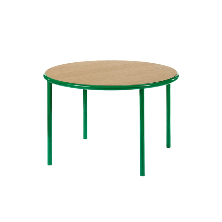 Table WOODEN TABLE ROUND M Vert VALERIE OBJECTS