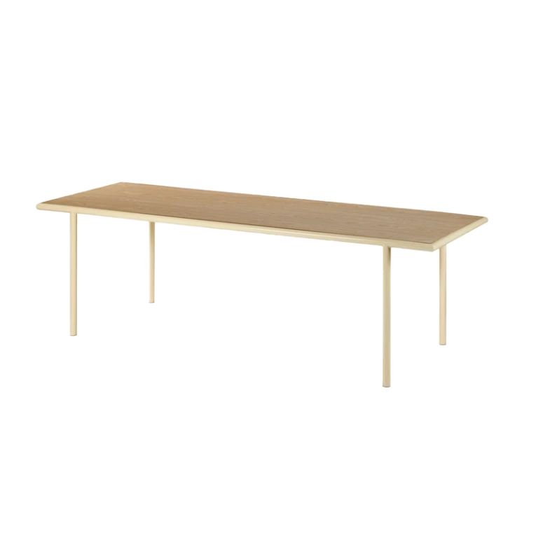 Table WOODEN TABLE RECTANGULAR M Ivoire VALERIE OBJECTS