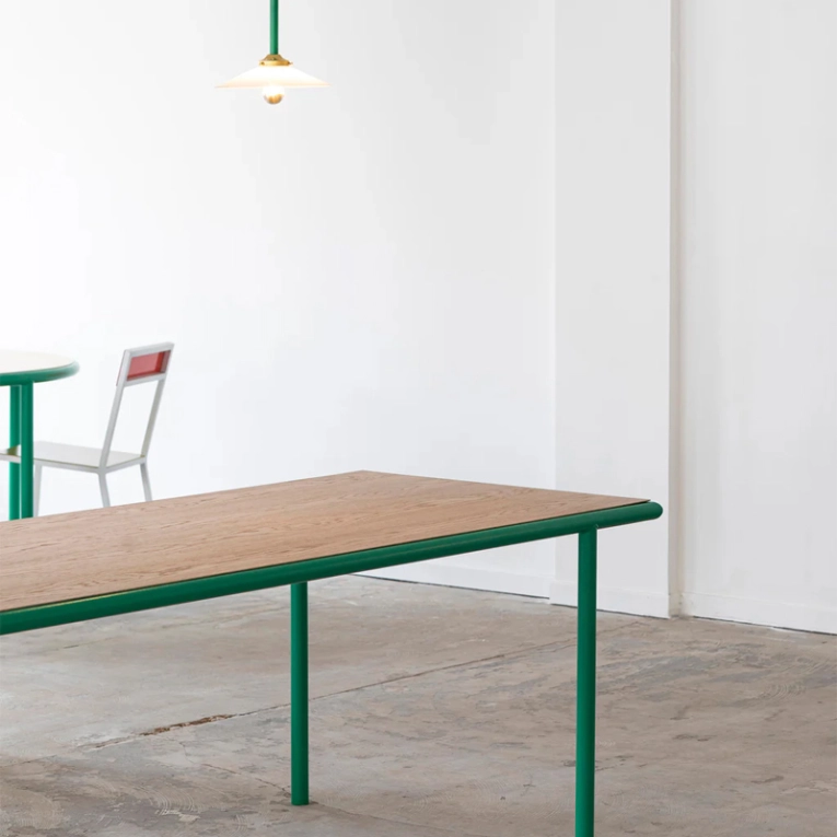 Table WOODEN TABLE RECTANGULAR M Vert VALERIE OBJECTS