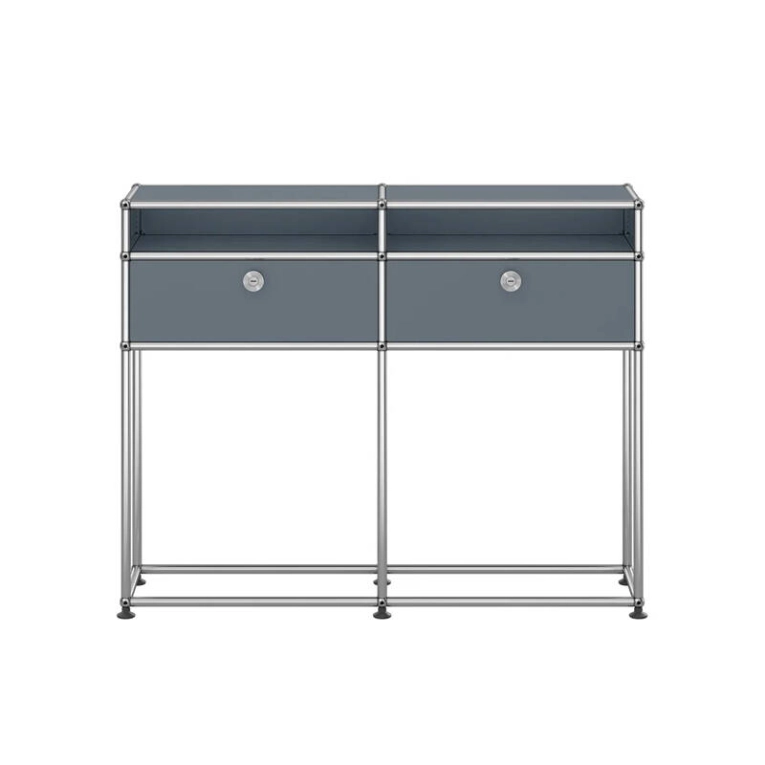 Console USM HALLER M51 Gris moyen USM HALLER