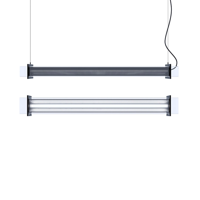 Suspension QUADRATUBE P1 Argent SAMMODE STUDIO