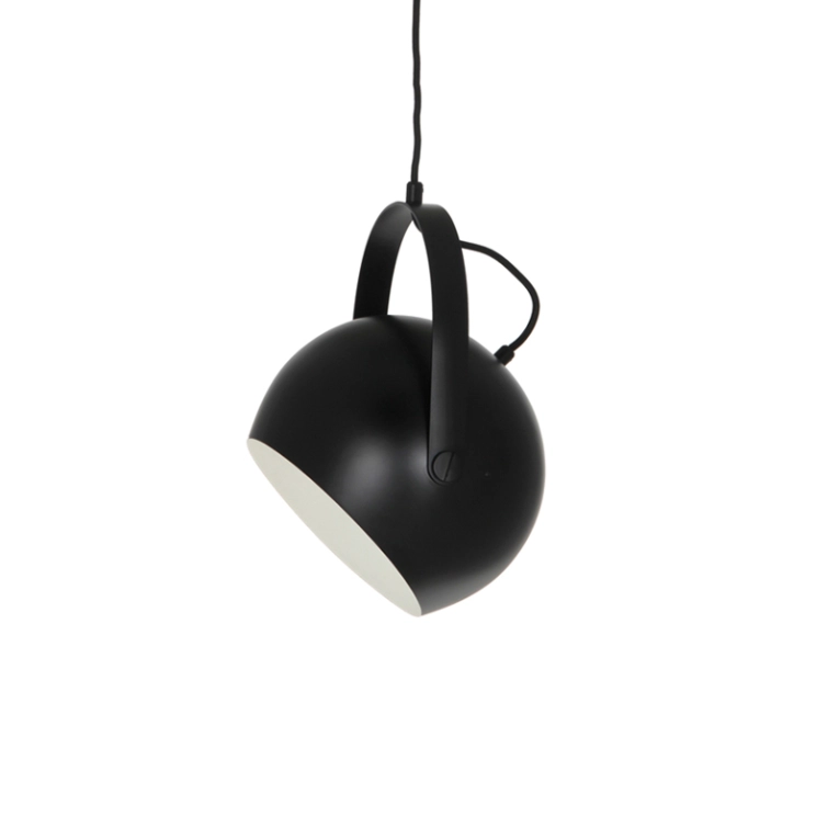 Suspension BALL avec poignée Ø 19 Noir mat FRANDSEN