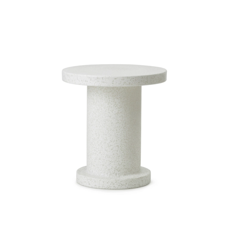 Table d'appoint guéridon BIT SIDE Blanc Normann Copenhagen