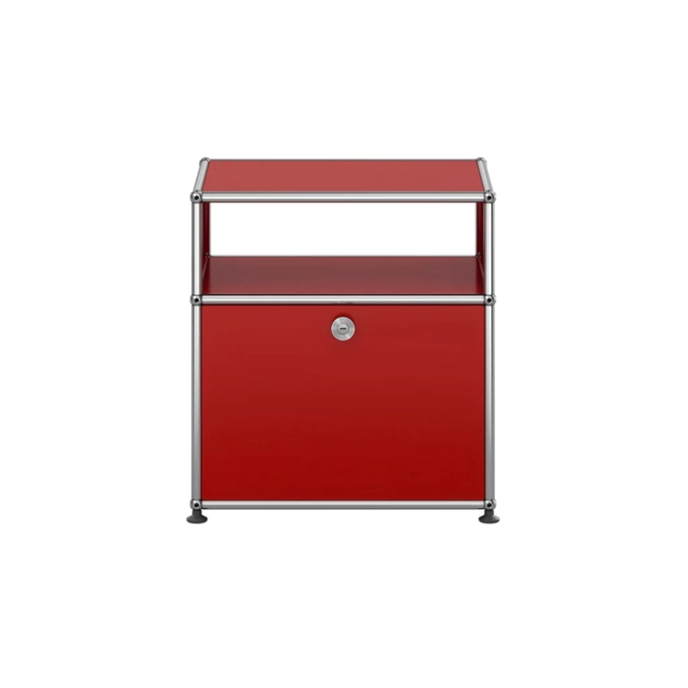 Meuble de rangement USM HALLER M55 Rouge rubis USM USM HALLER