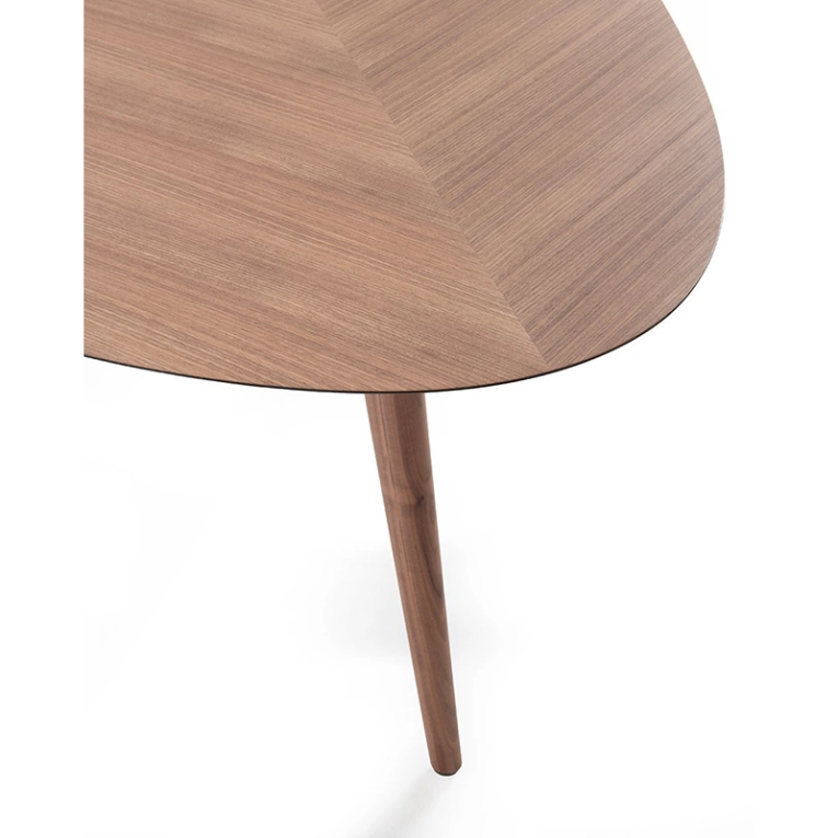 Table TWEED L 250 Noyer ZANOTTA