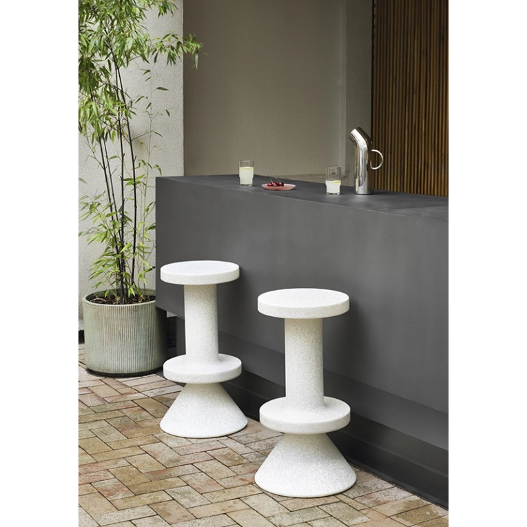 Tabouret haut BIT H 75 Blanc Normann Copenhagen