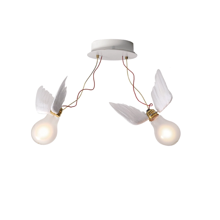 Applique LUCELLINO DOPPIO Blanc INGO MAURER