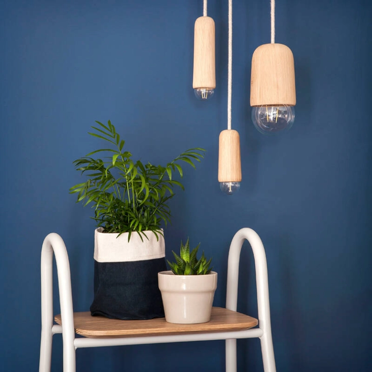 Suspension LUCE Chêne HARTO