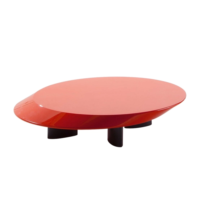 Table basse 520 ACCORDO Rouge brillant CASSINA