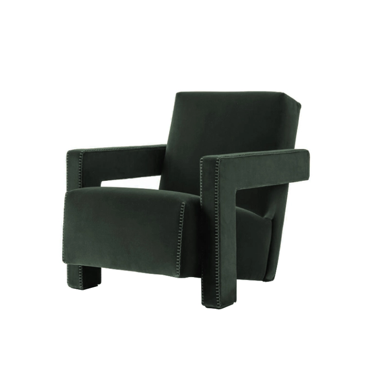 Fauteuil 637 UTRECHT tissu Ortigia Cactus CASSINA