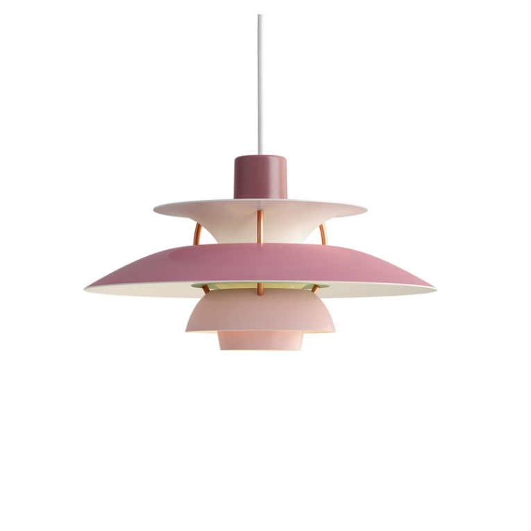 Suspension PH 5 MINI Nuances de rose LOUIS POULSEN