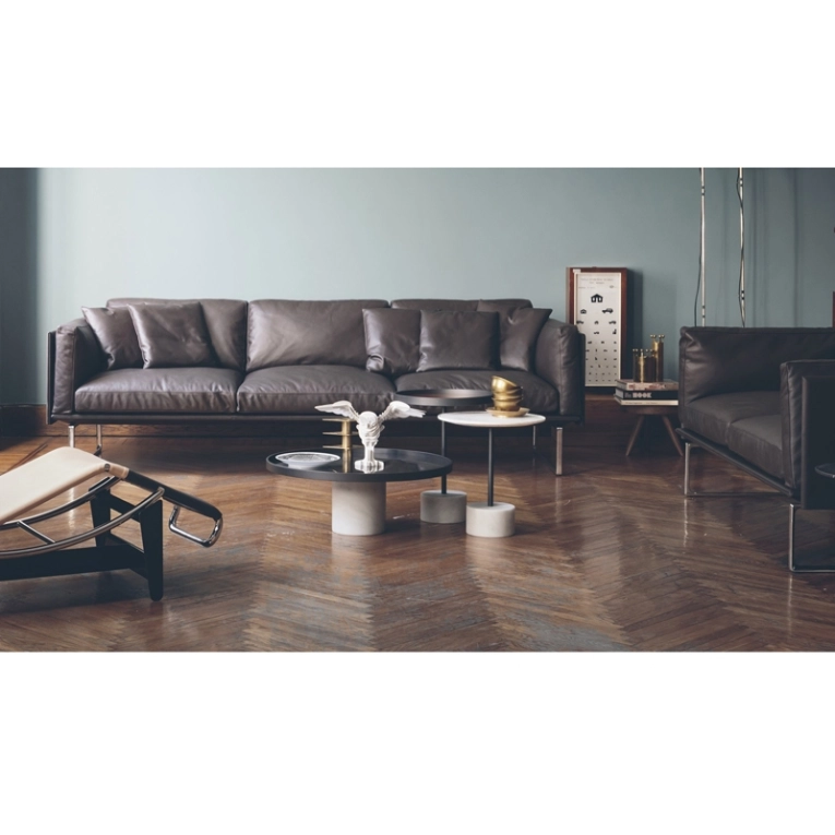 Canapé 202 8 3 places Marron foncé CASSINA