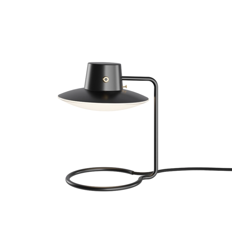 Lampe à poser AJ OXFORD H 28 Métal noir/ verre opalin LOUIS POULSEN