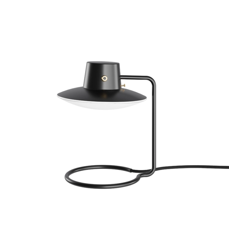 Lampe à poser AJ OXFORD H 28 Métal noir/ verre opalin LOUIS POULSEN