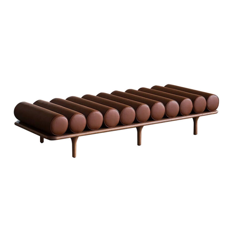 Canapé FIVE TO NINE DAYBED Cuir Aniline 02 TACCHINI