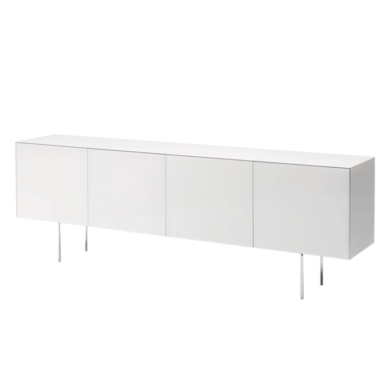 Meuble de rangement MAGIC BOX 4 portes Blanc GLAS ITALIA