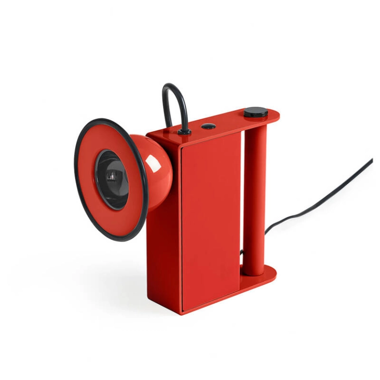 Lampe à poser MINIBOX Rouge STILNOVO