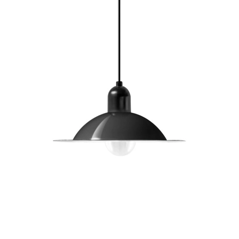 Suspension LAMPIATTA Noir STILNOVO