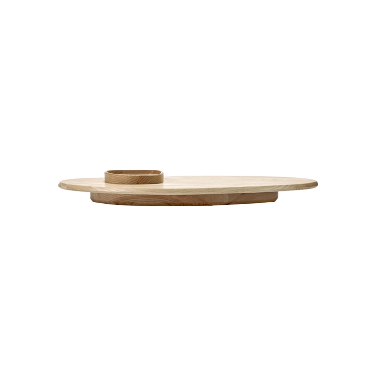 Plateau, plat PLATTER + BOWL 1 Frêne naturel SERAX