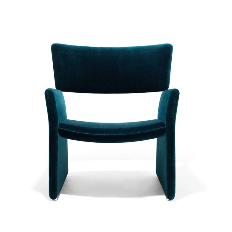 Fauteuil CROWN Ponza bleu 7027.23 MASSPRODUCTIONS