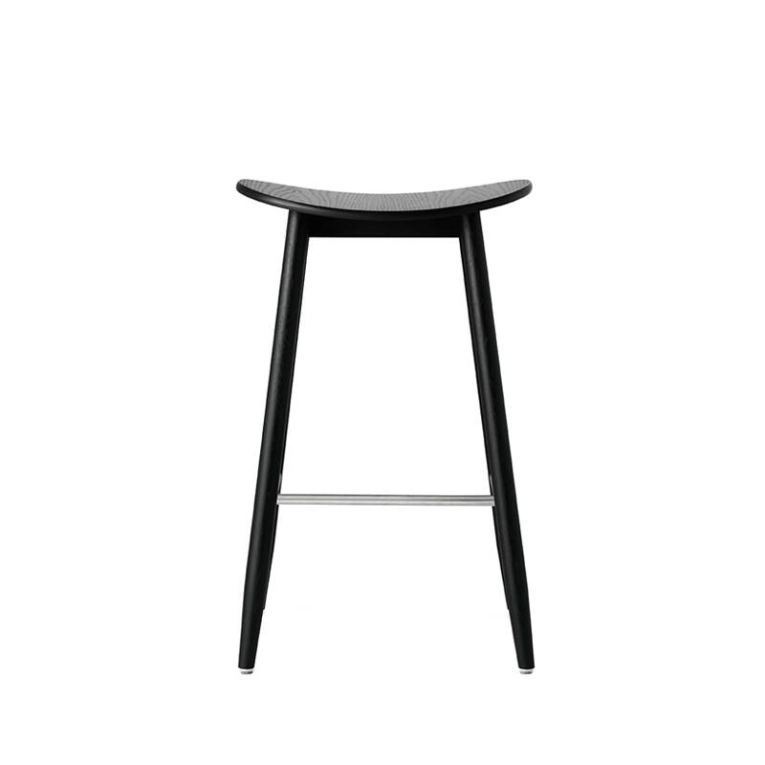 Tabouret haut ICHA BAR STOOL Noir MASSPRODUCTIONS
