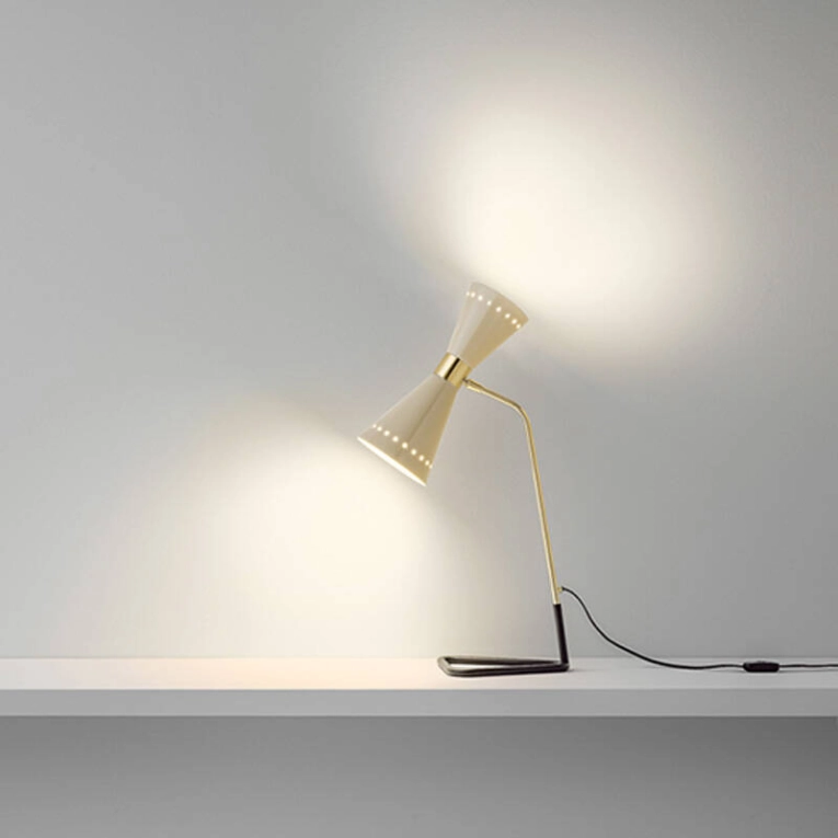 Lampe à poser MEGAFONO Ivoire STILNOVO