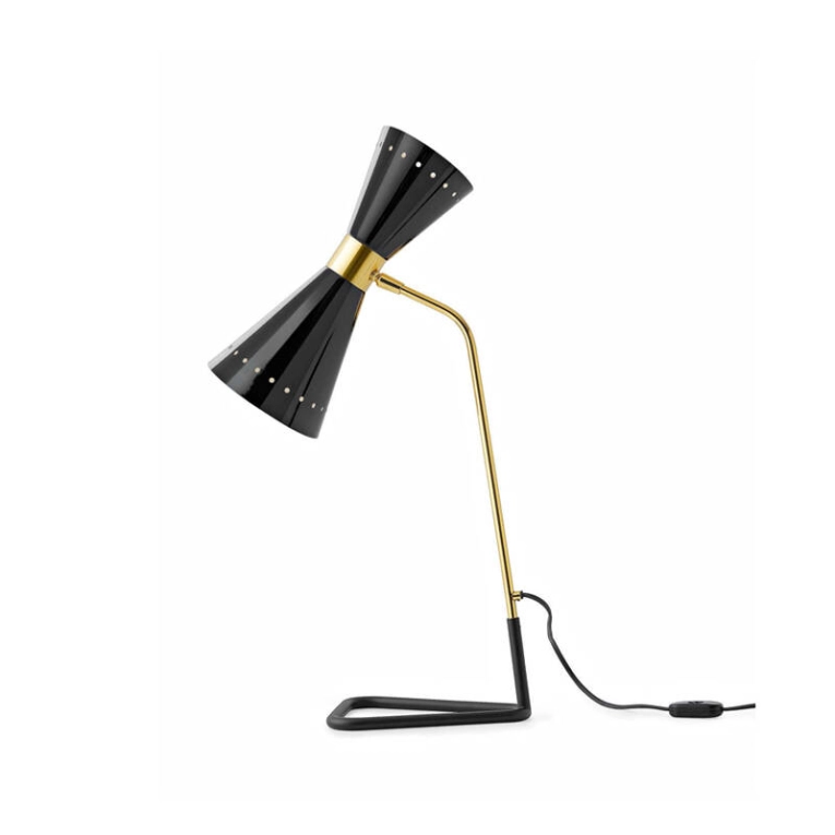 Lampe à poser MEGAFONO Noir STILNOVO