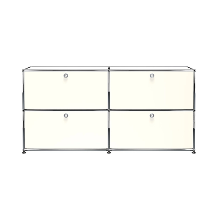 Meuble de rangement USM HALLER E2 Blanc pur USM HALLER