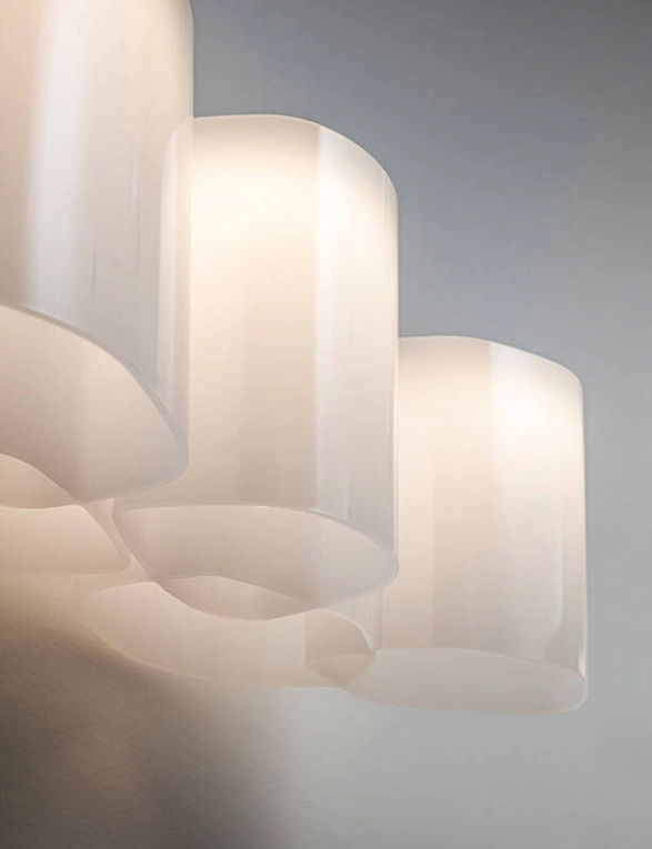 Suspension HONEY L 139 Blanc STILNOVO