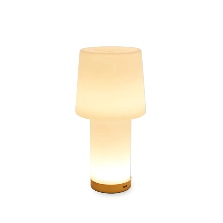 Lampe à poser CAMEO Blanc/ laiton FONTANA ARTE
