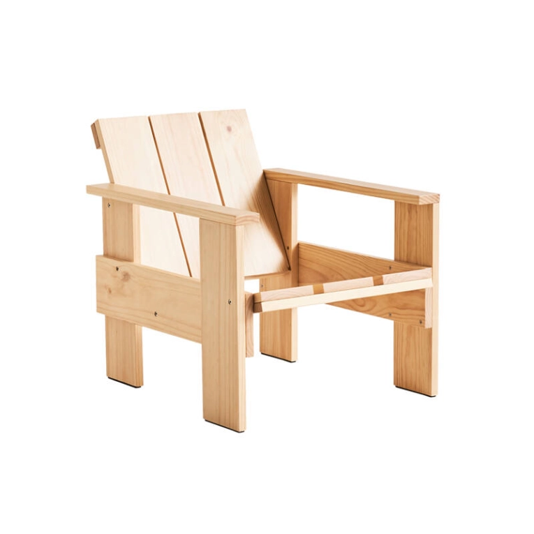 Fauteuil extérieur Fauteuil CRATE Pin HAY