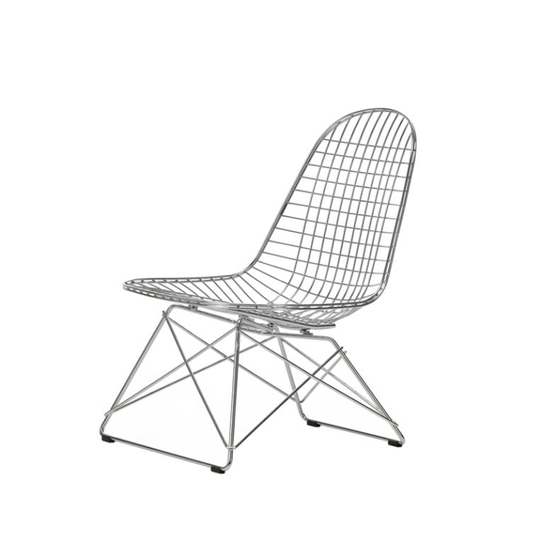 Fauteuil EAMES WIRE CHAIR LKR Chrome VITRA