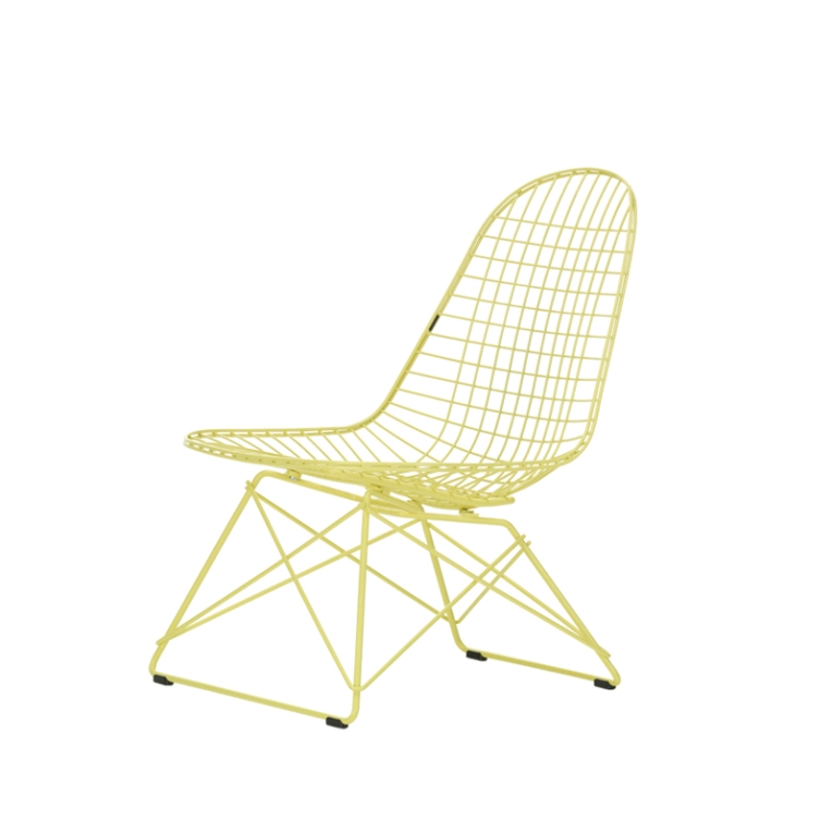 Fauteuil EAMES WIRE CHAIR LKR Citron VITRA