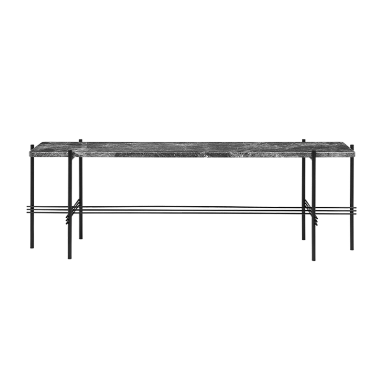 Console TS H 40 Marbre Emperador gris GUBI