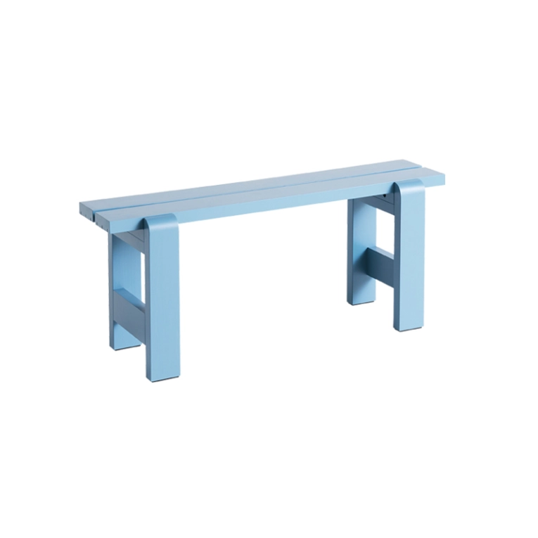 Banc extérieur Banc WEEKDAY L 111 Bleu azur HAY