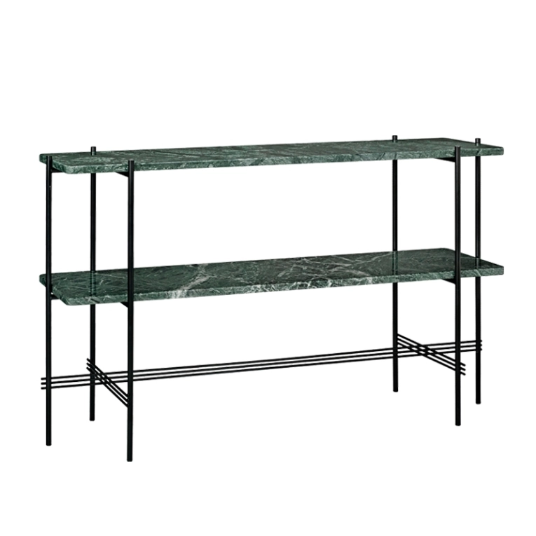 Console TS H 72 Marbre Guatemala vert GUBI