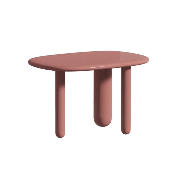Table d'appoint guéridon TOTTORI L 64 Marron DRIADE