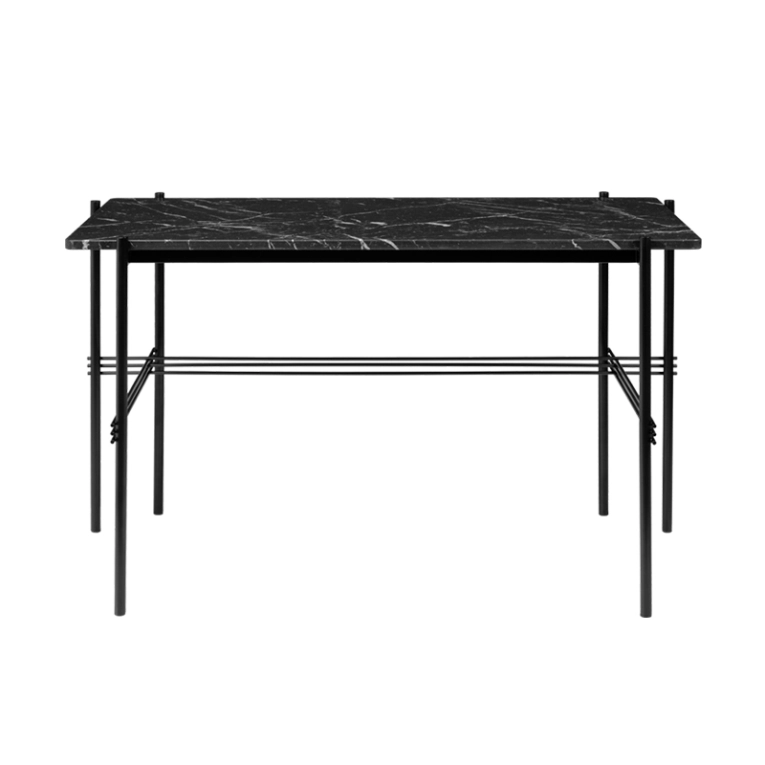Bureau TS DESK Marbre Marquina noir GUBI