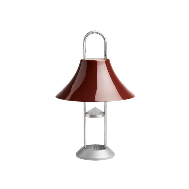 Lampe à poser MOUSQUETON Rouge fer HAY