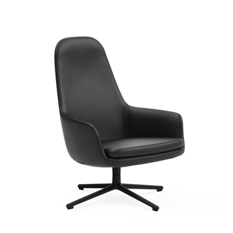 Fauteuil ERA HIGH pivotant Noir Normann Copenhagen