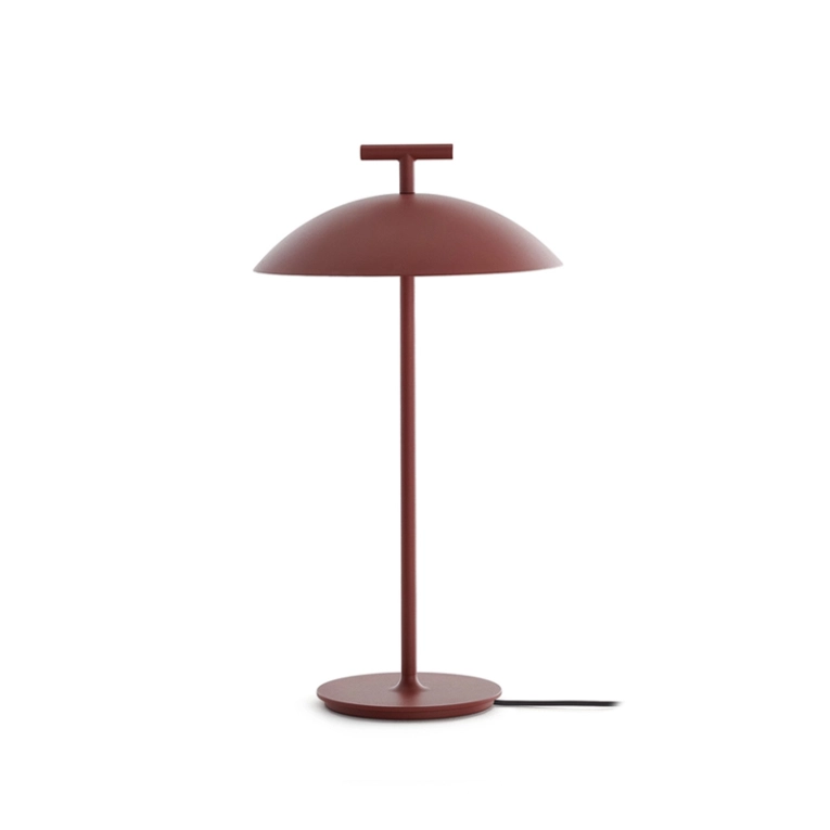 Lampe à poser Mini GEEN-A Rouge brique KARTELL
